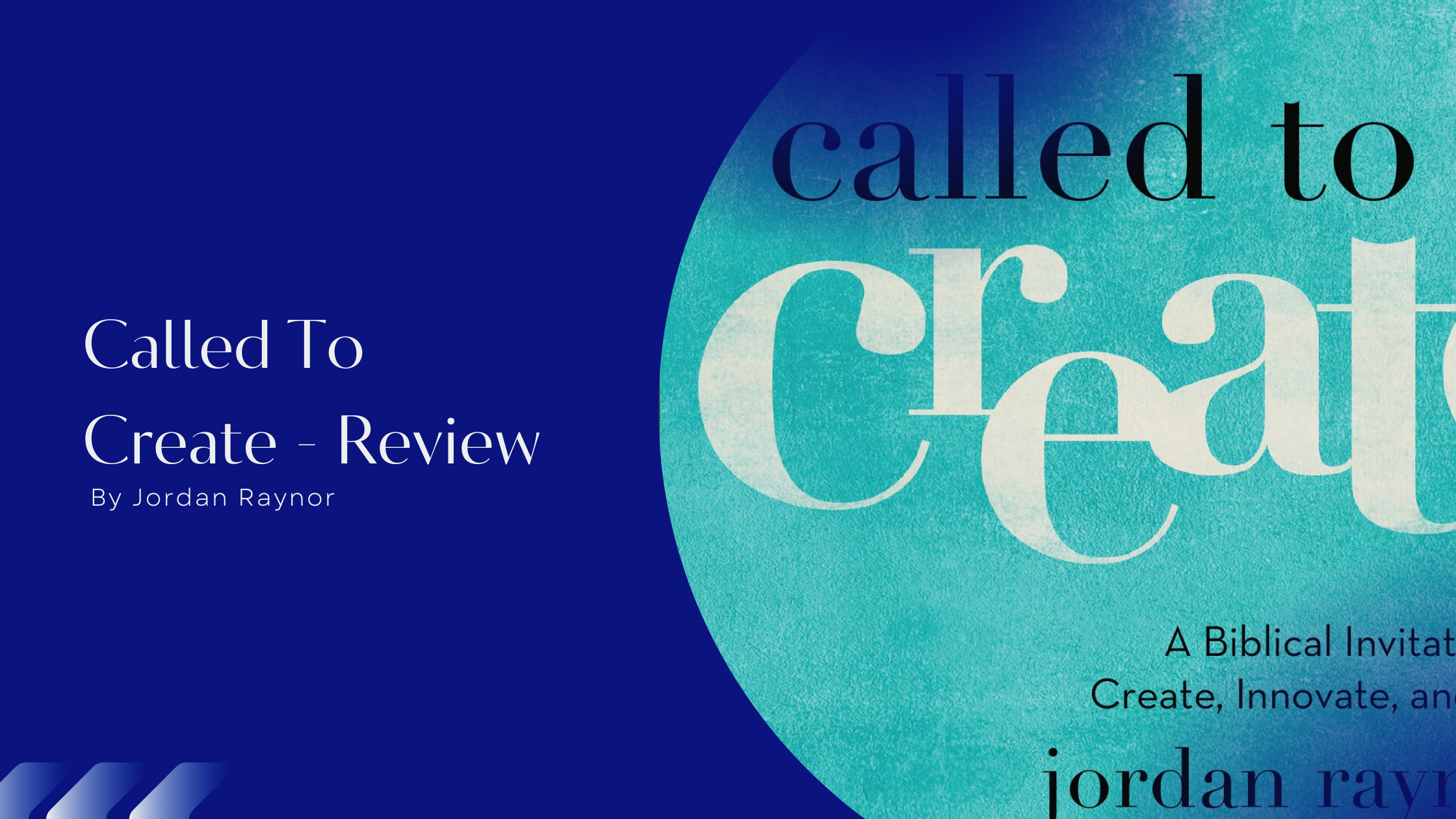 Called to Create Review by Jordan Raynor