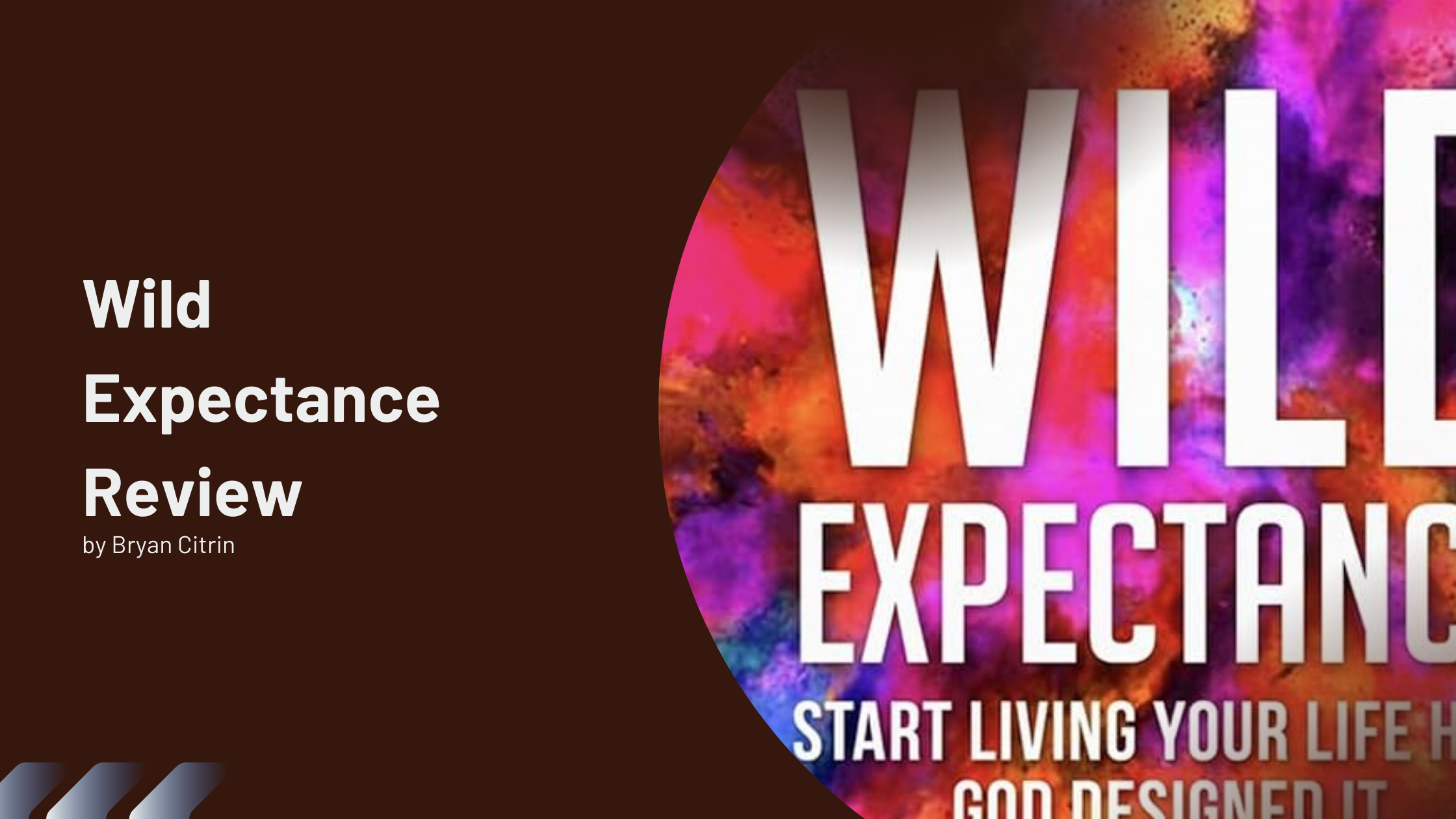 Wild Expectance by Bryan Citrin review